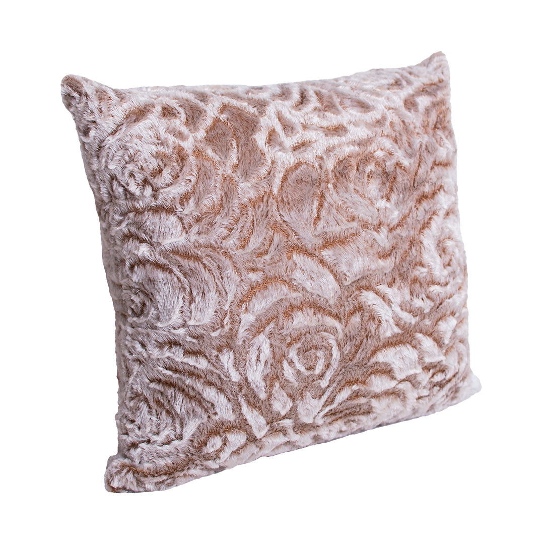 Cojines decorativos peludos con relleno