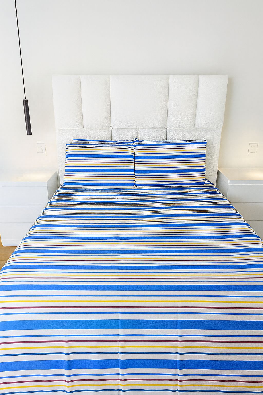 Sabanas 100% algodón 800 hilos Lineas colores