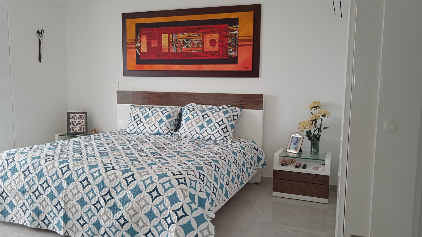 Manta Española Figura Rombos