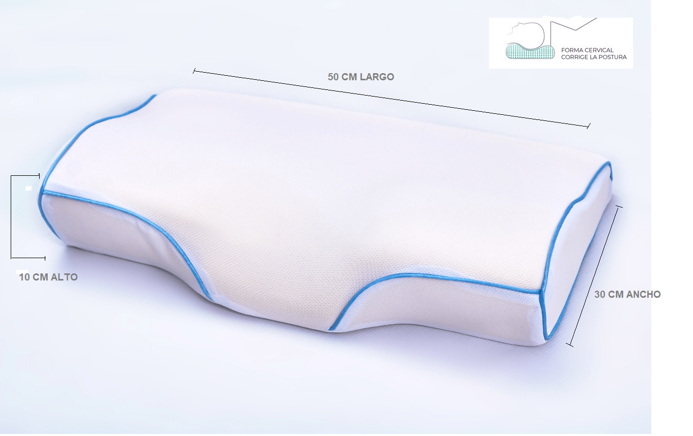 Almohada cervical mariposa espuma de memoria
