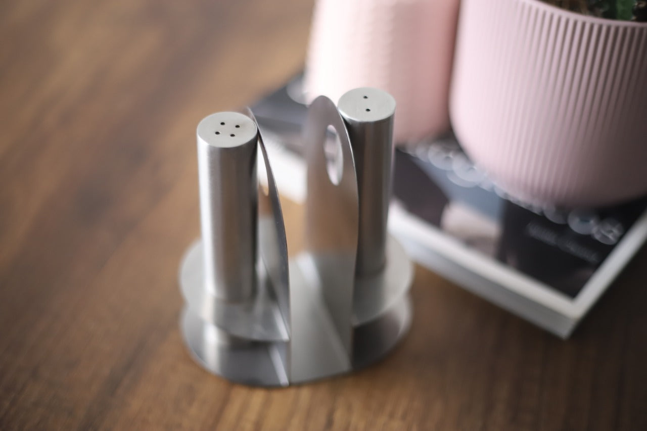 Servilletero Condimentero Acero